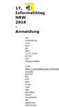 Mobile Screenshot of anmeldung.informatiktag-nrw.de